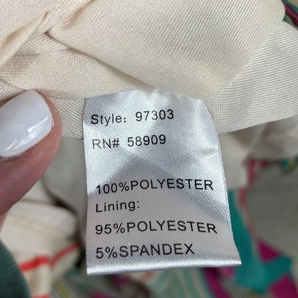 Gibson Latimer > Striped Maxi Dress Medium - Picture 6 of 9